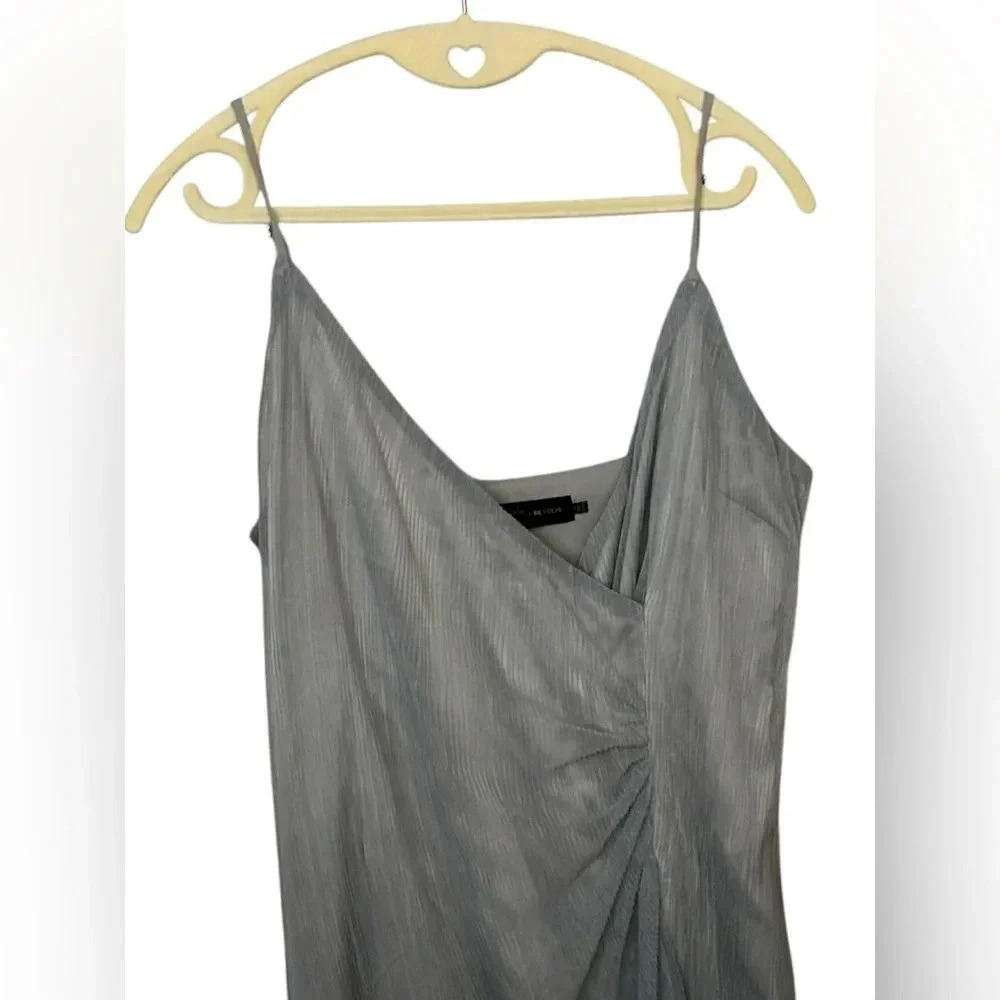 House of Harlow X REVOLVE Mariana Dress in Dusty Blue - Picture 3 of 6